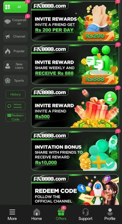 PK8888 earning game